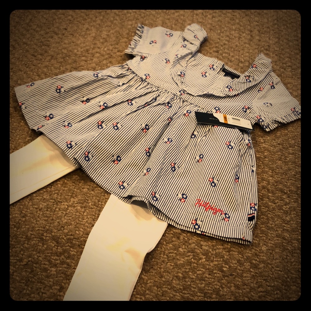 Size 3T Tommy Hilfiger sailor set NWT